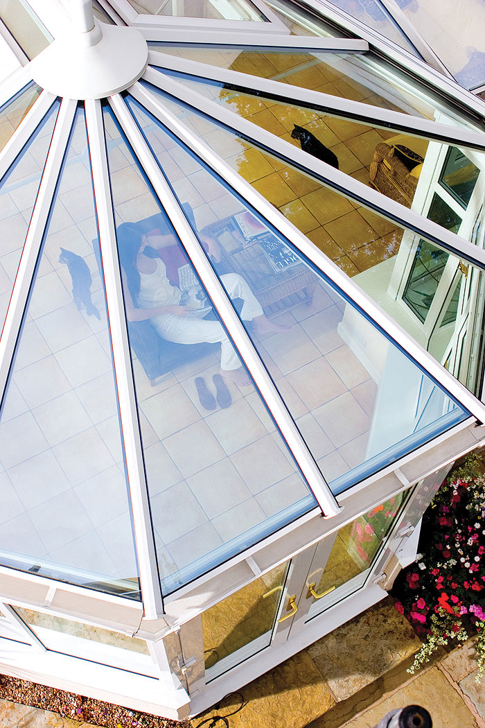 enhanced conservatory roofs from Apex Windows and Contractors Ltd