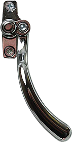 bright chrome tear drop handle from ABS Home Improvements