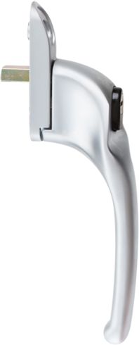 traditional brushed chrome-cranked handle from CWG Choices