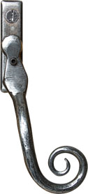 classic pewter monkey tail handle from Abbeygate Windows