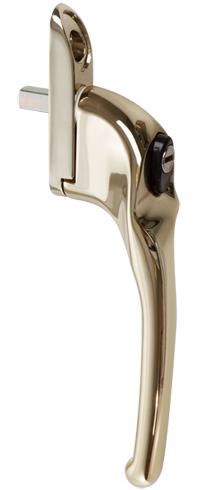 traditional hardex gold cranked handle from Reputation Windows