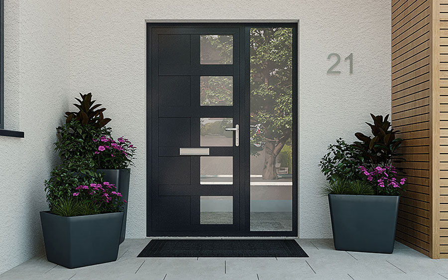 Aluminium Entrance Doors